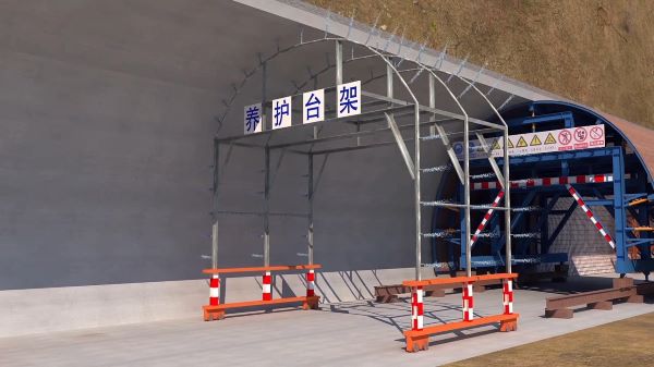 盘锦隧道施工动画制作公司 - 隧道施工工艺和施工方法 - 隧道施工汇报动画视频 - bim 工程施工动画
